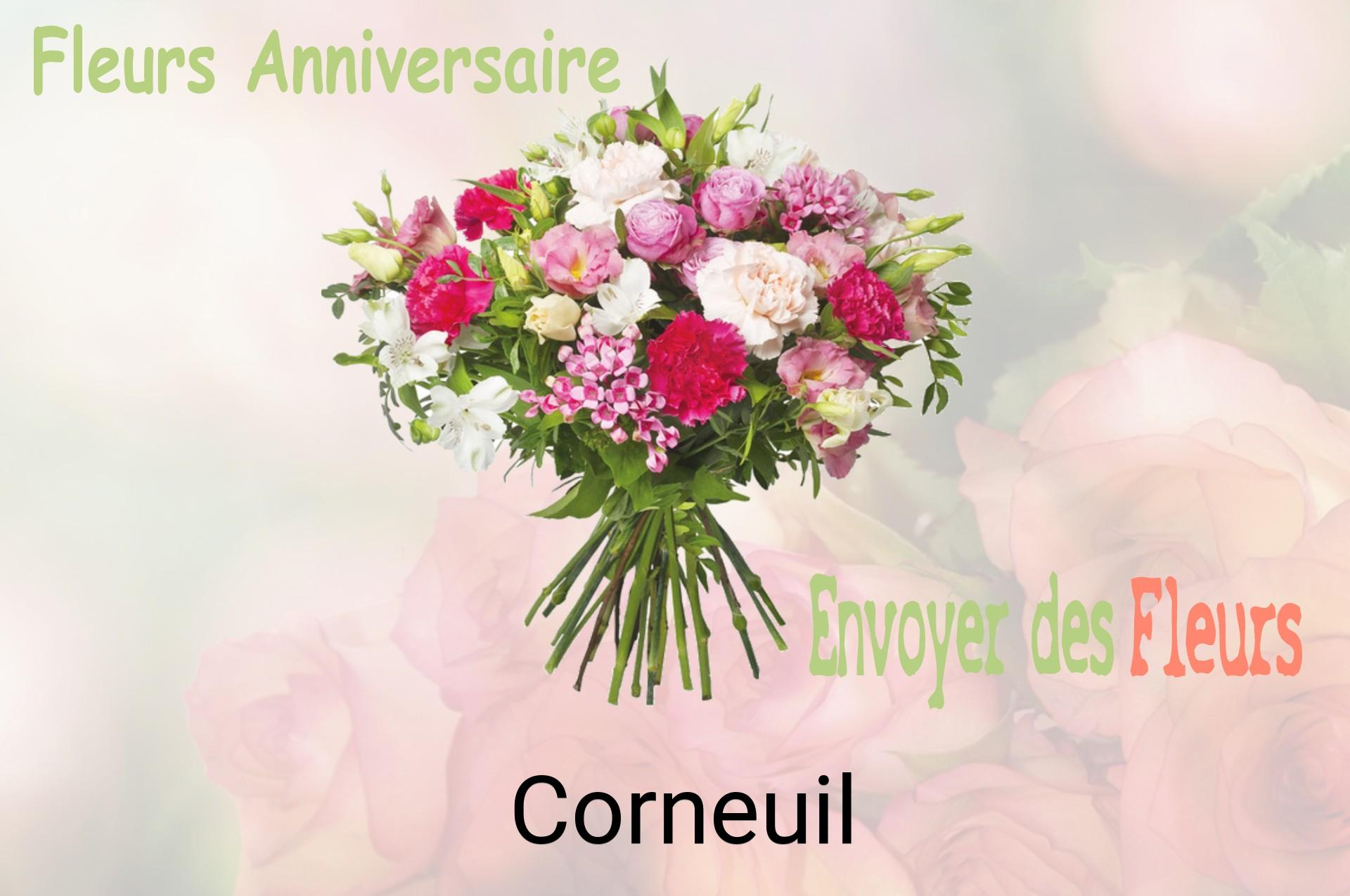 Bouquet de fleurs d’anniversaire livré à Corneuil