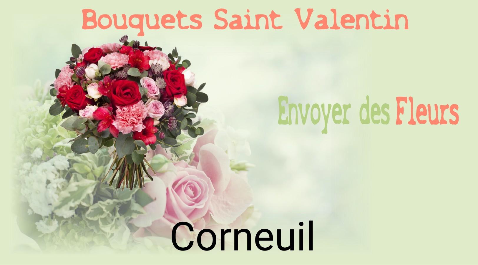 Roses de Saint-Valentin livrées à Corneuil